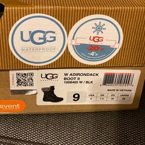 Black UGG Adirondack Boot